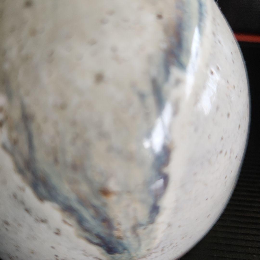 江戸末期の頃高取焼き花入れ