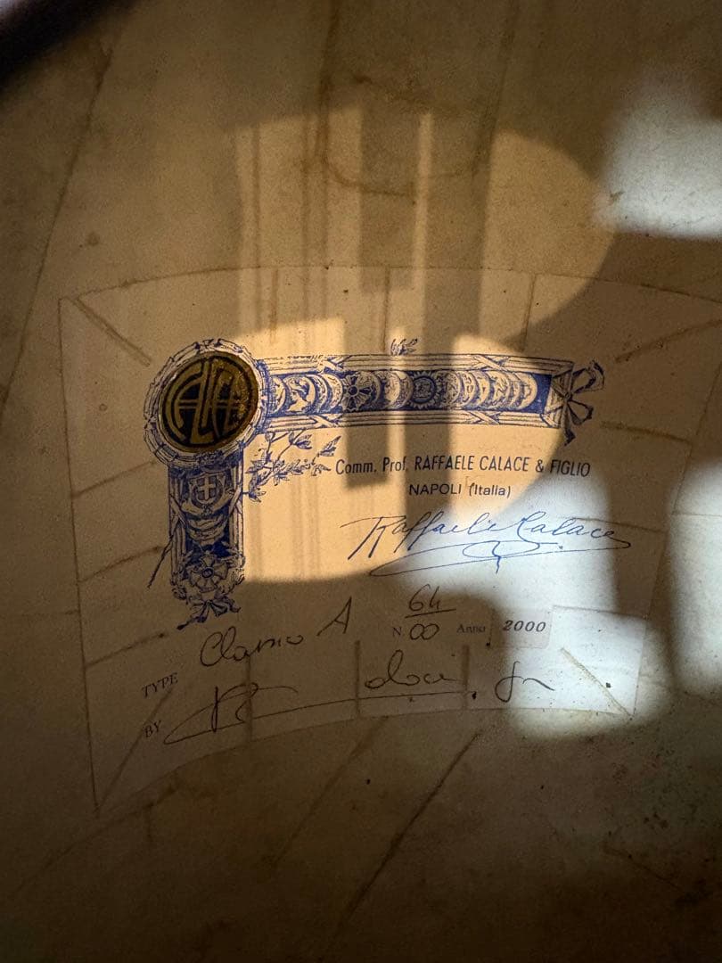 美品 カラーチェ CALACE マンドリン クラシコA 2000年製