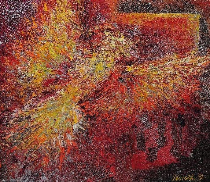 油絵 絵画 【フェニックス】