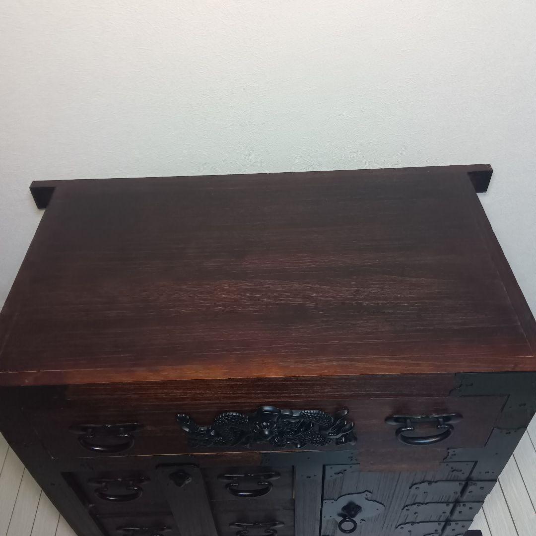 箪笥 船箪笥 タンス　木製家具 収納家具 キャビネット　からくり箪笥