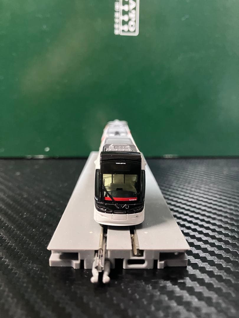 美品　KATO 富山ライトレール(赤)