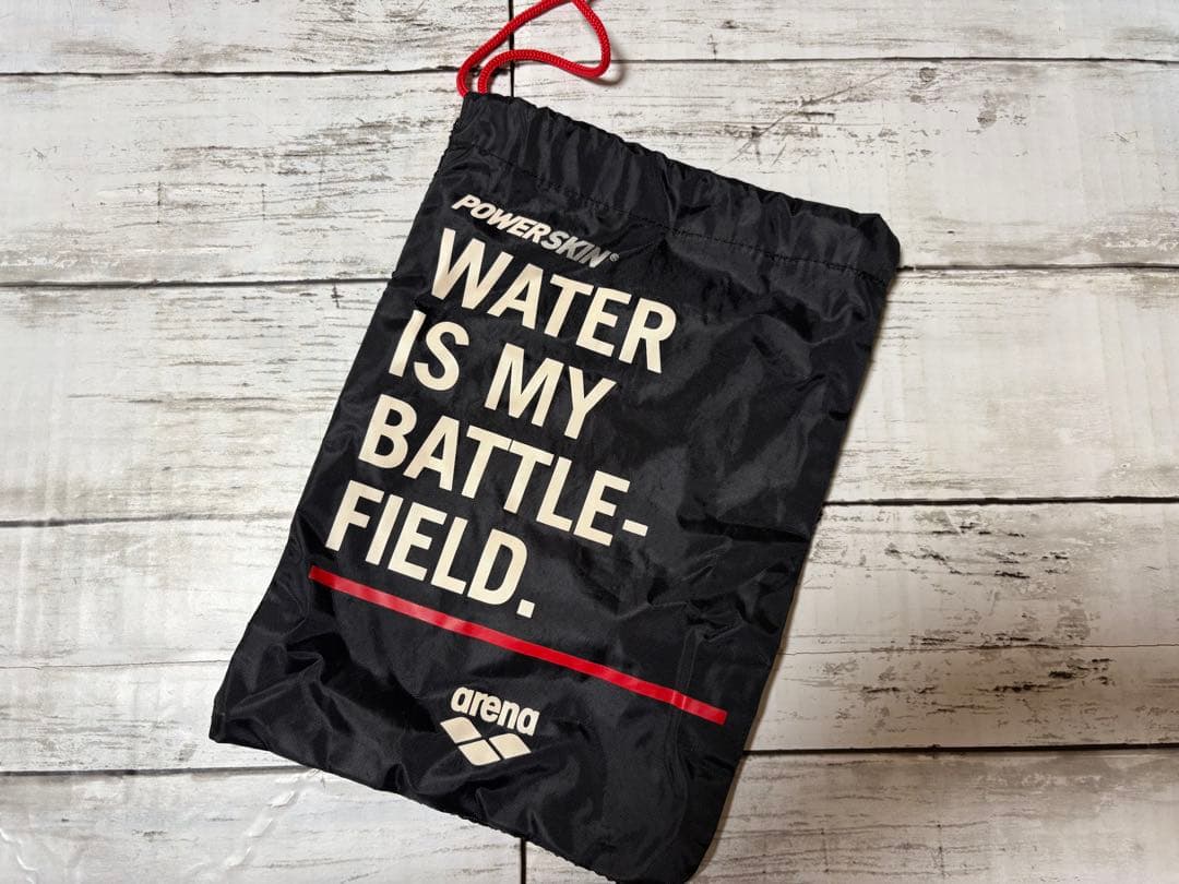 arena FINA認証 ネイビー 競泳水着 M おまけ付き