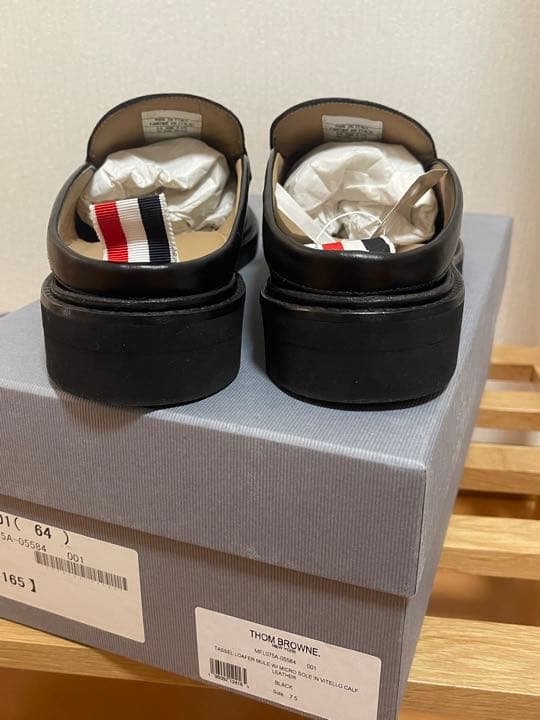 22ss新品 THOM BROWNE トムブラウン レザー タッセル ローファー