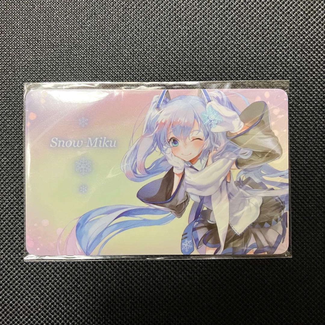 初音ミク　トレーディングカード　 雪ミクスカイタウン