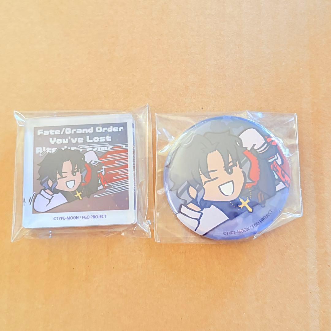 藤丸立香はわからない バーソロミュー・ロバーツ 缶バッジ、アクリルブロックfgo