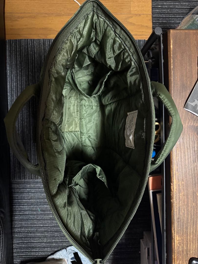 実物アメリカ軍ヘルメットバック