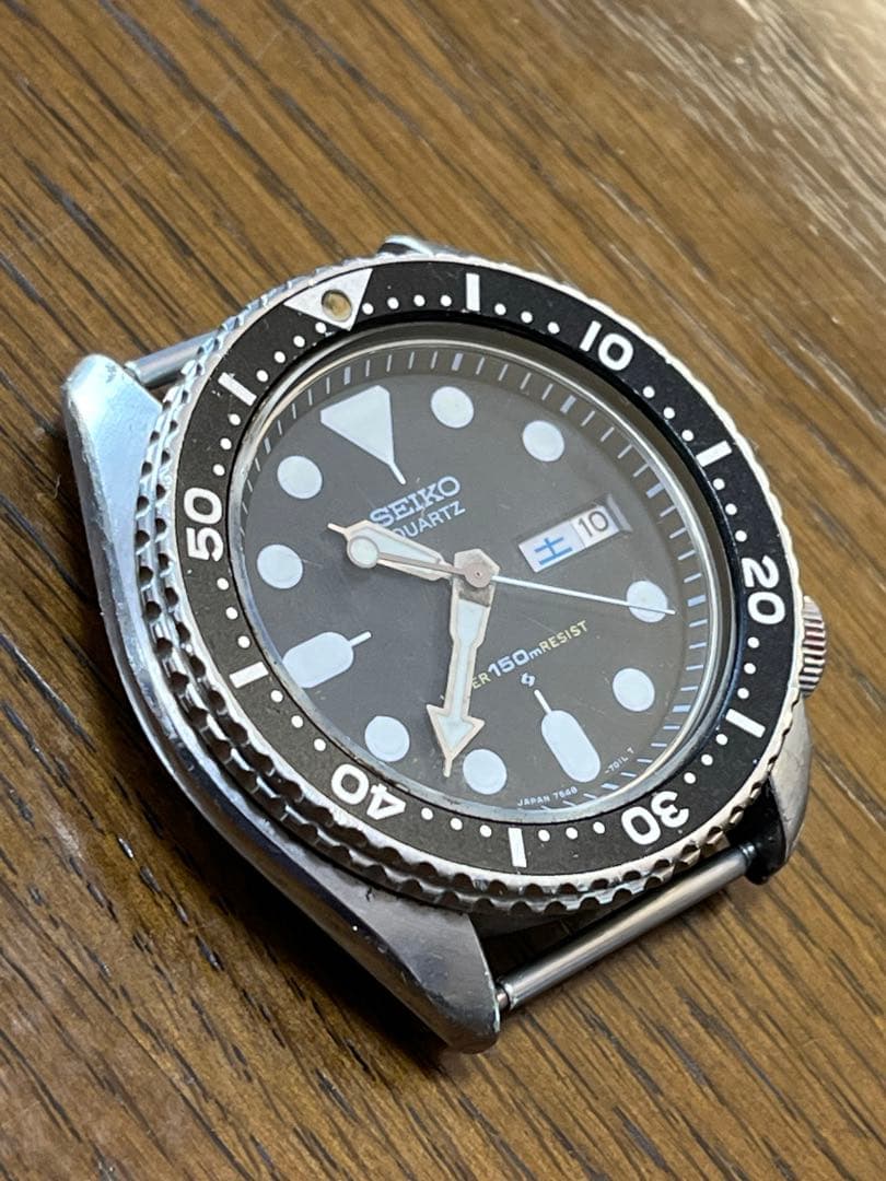 SEIKO セイコー 7548-7000 ダイバー メンズクォーツ（ジャンク）