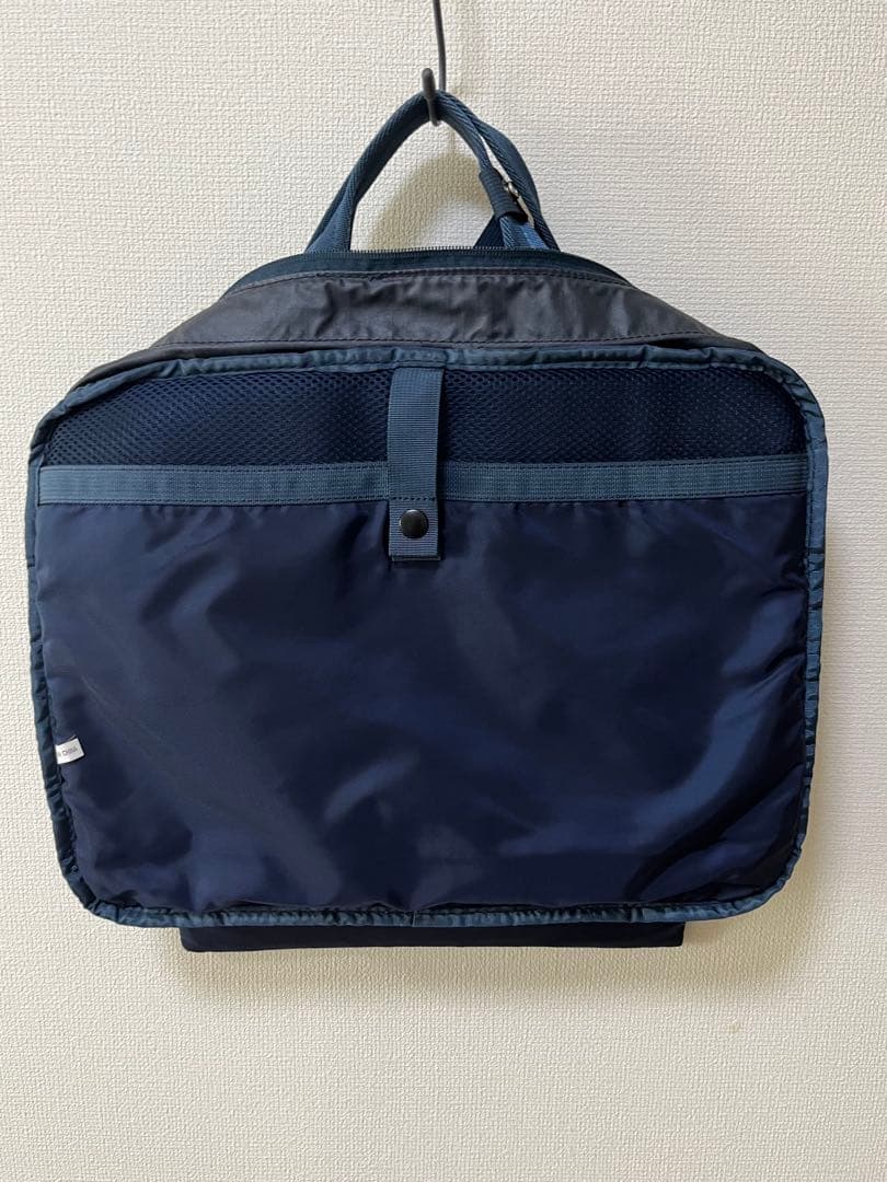 BRIEFINGネイビー ビジネスバッグ ショルダーストラップ付