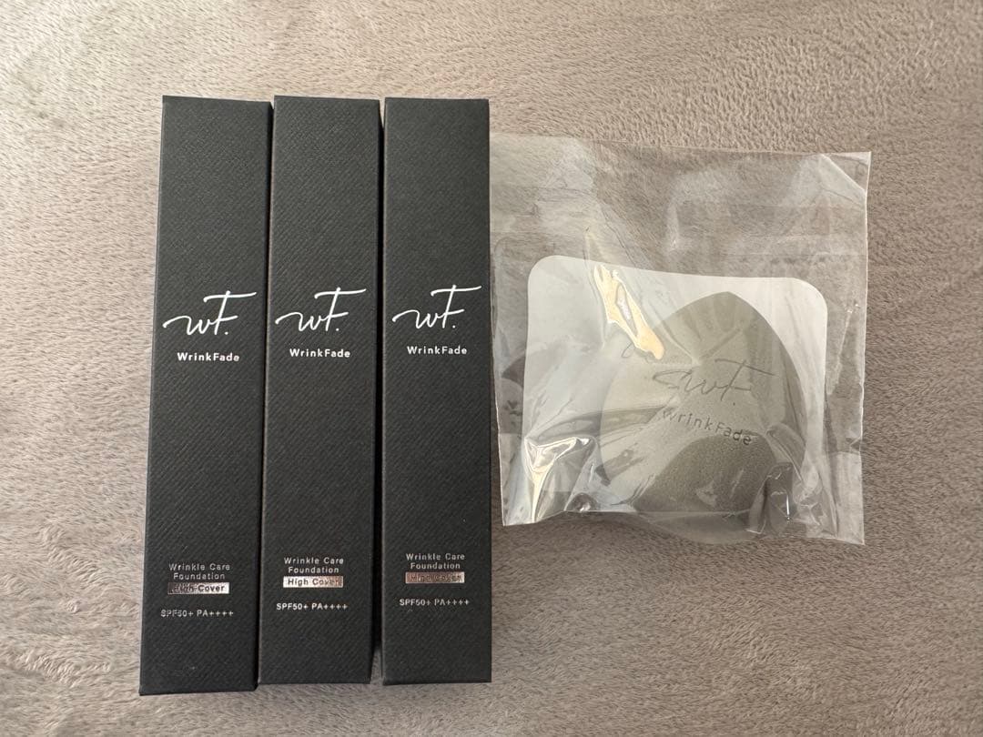 薬用リンクルケアファンデーション　ハイカバー　ファンデーション　シワ改善