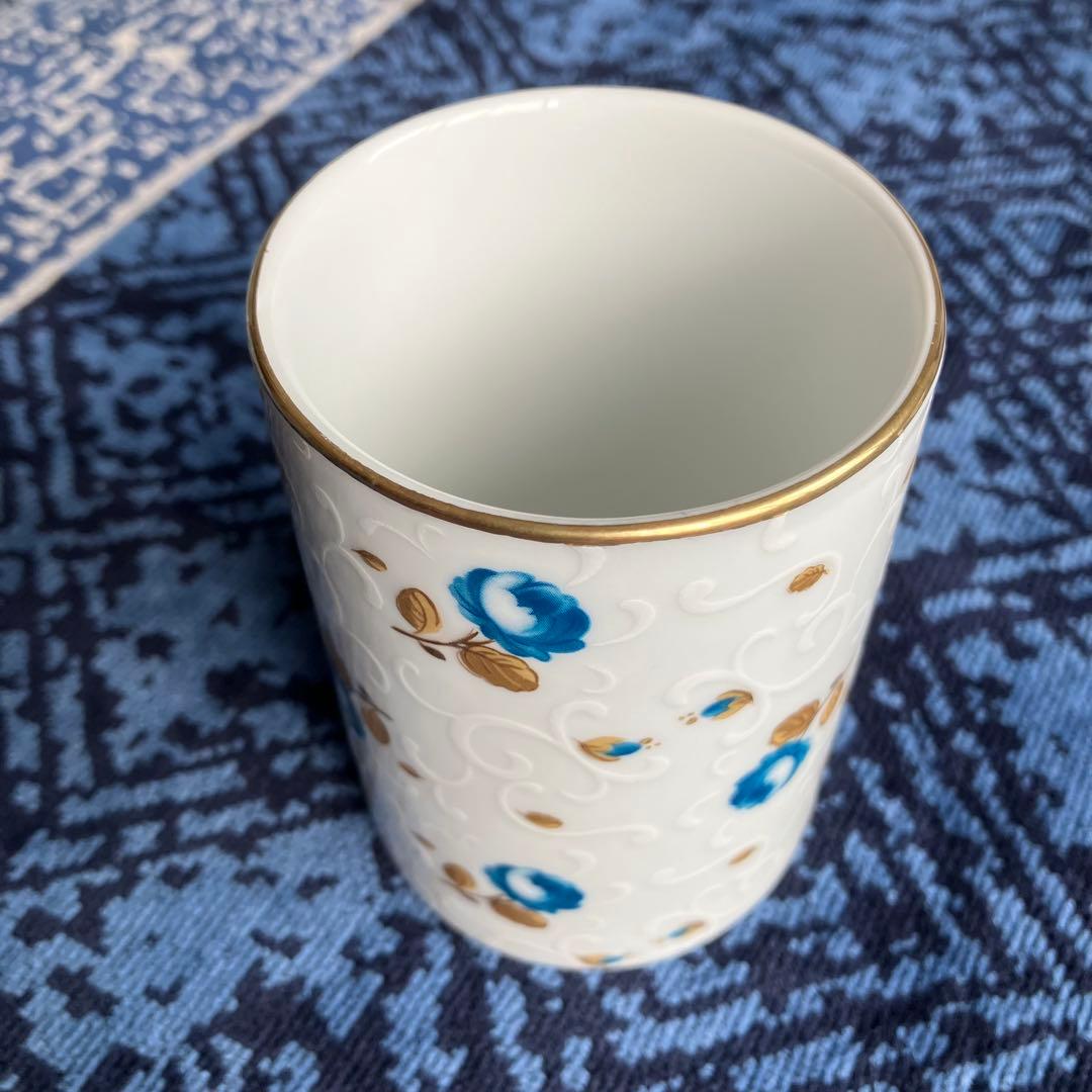 【美品⭐️イタリア製】T.Limogesリモージュ青い花柄 バスルーム3点セット