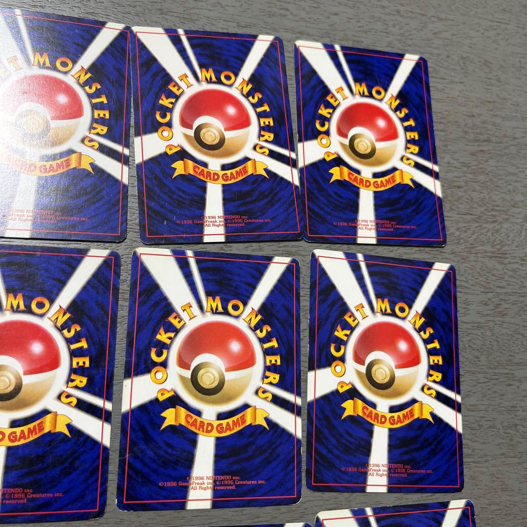 ポケモンカードセット サンダー ピカチュウ等16枚 旧裏　初期