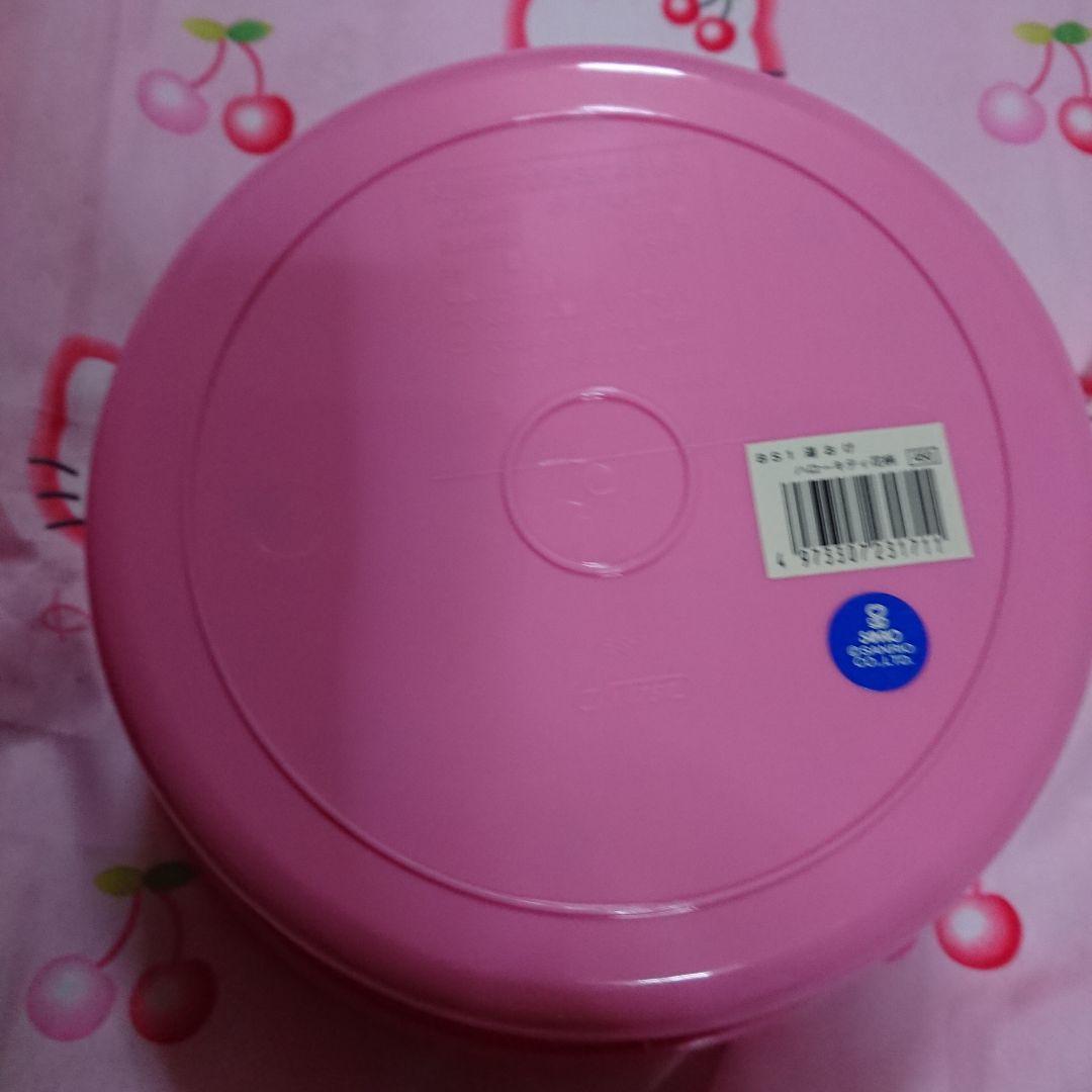 千鳥柄キティバケツ、湯おけ