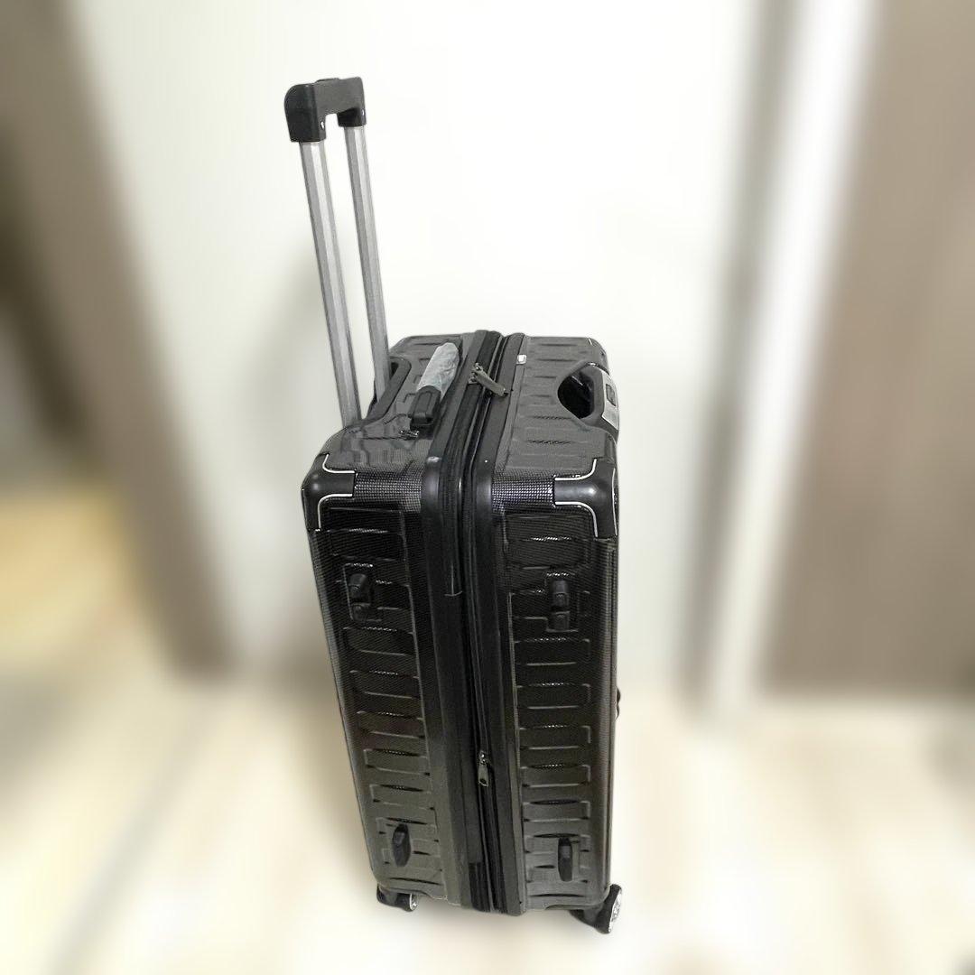 キャリーケース　24インチ　スーツケース　① ブラック　黒　四輪キャスター