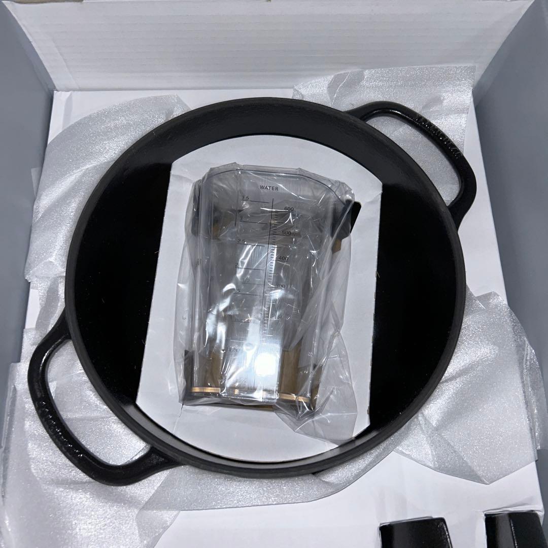 未使用品　バーミキュラライスポット5合　ソリッドシルバー