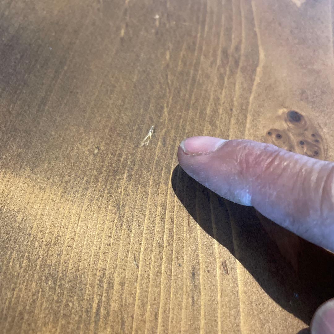 アンティーク風収納棚付きデスク　机　テーブル