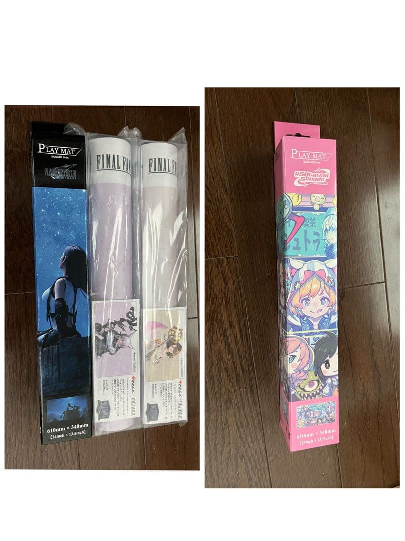 【新品未使用3+中古1】プレイマット　FF ファイナルファンタジー