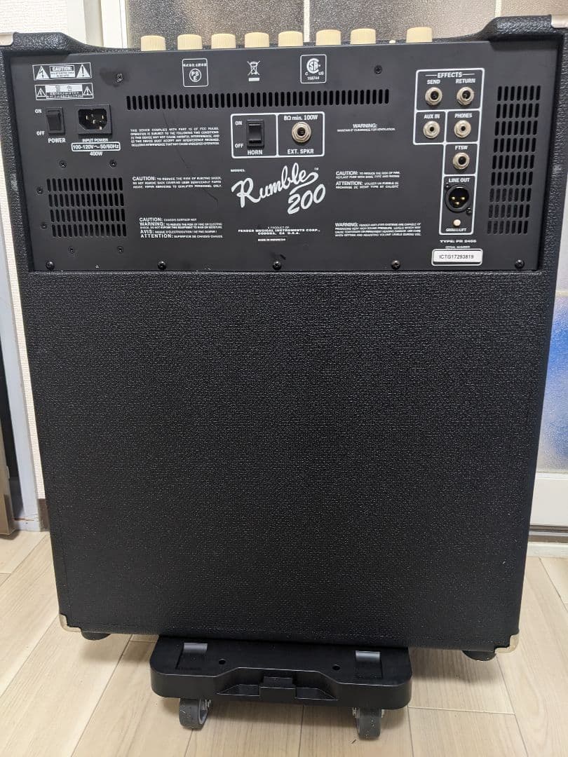 Fender RUMBLE 200 メンテナンス済 完動品