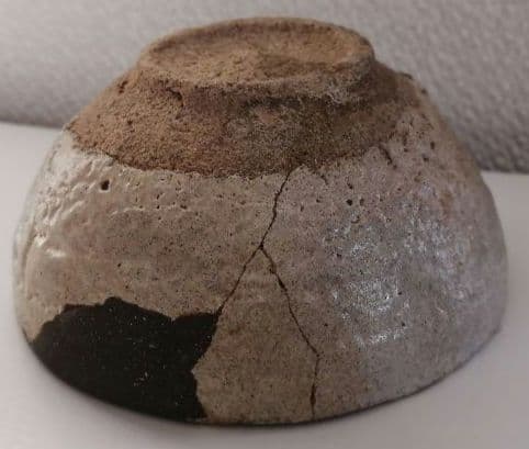 古唐津　岸岳皿屋窯　ぐい呑み