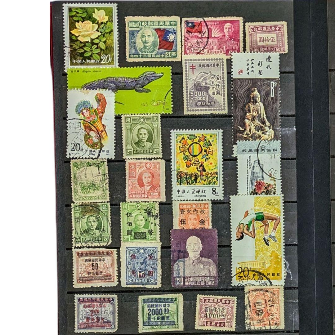 ✨希少✨切手アルバム 海外、未使用多数有 ヴィンテージ アンティーク