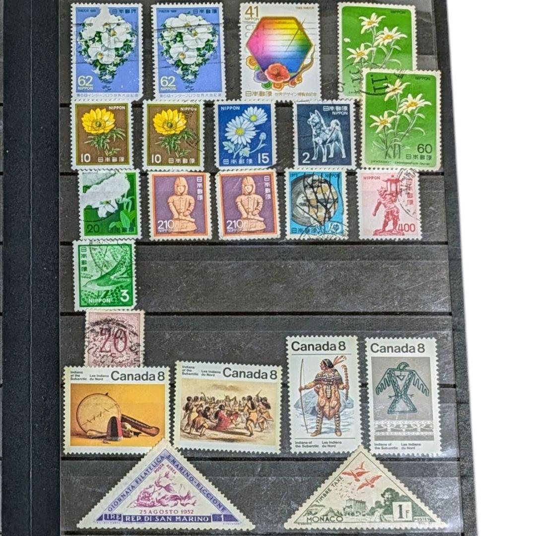 ✨希少✨切手アルバム 海外、未使用多数有 ヴィンテージ アンティーク