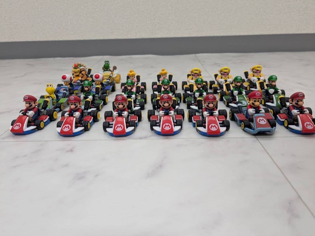 マリオカート ミニカーセット 23台