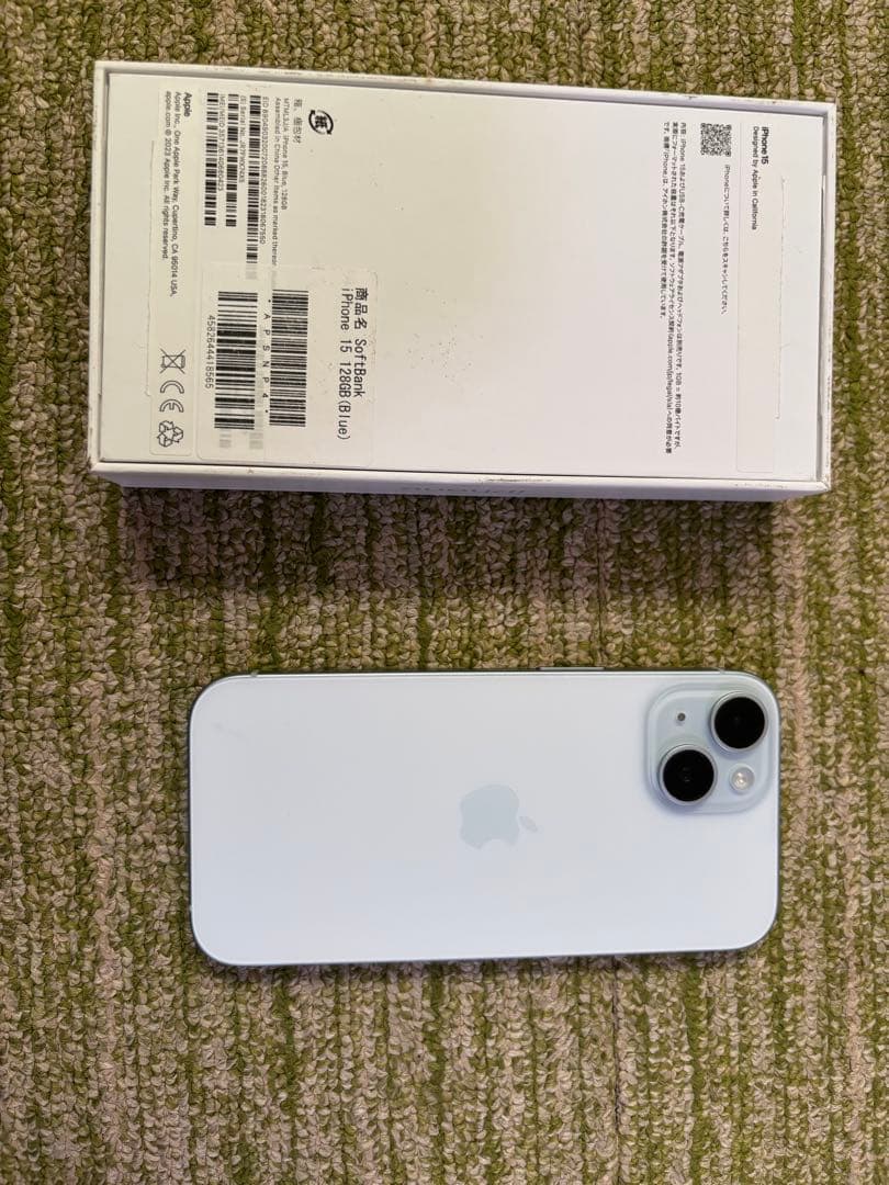 iPhone 15 128G ブルー