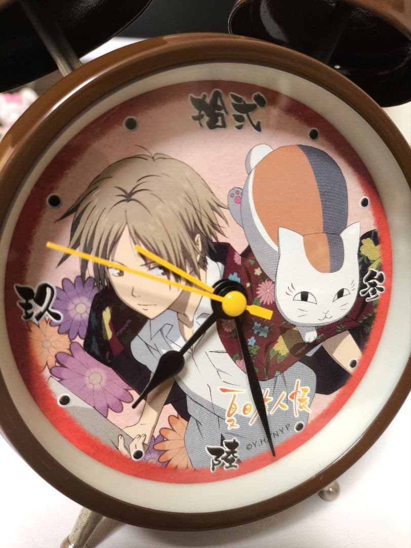 夏目友人帳　目覚まし時計　ニャンコ先生　井上和彦　神谷浩史