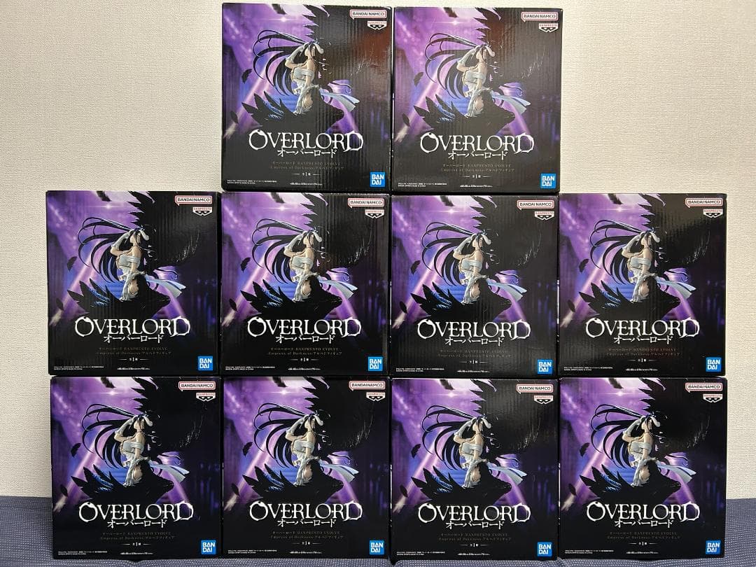 10個 オーバーロード BANPRESTO EVOLVE アルベド