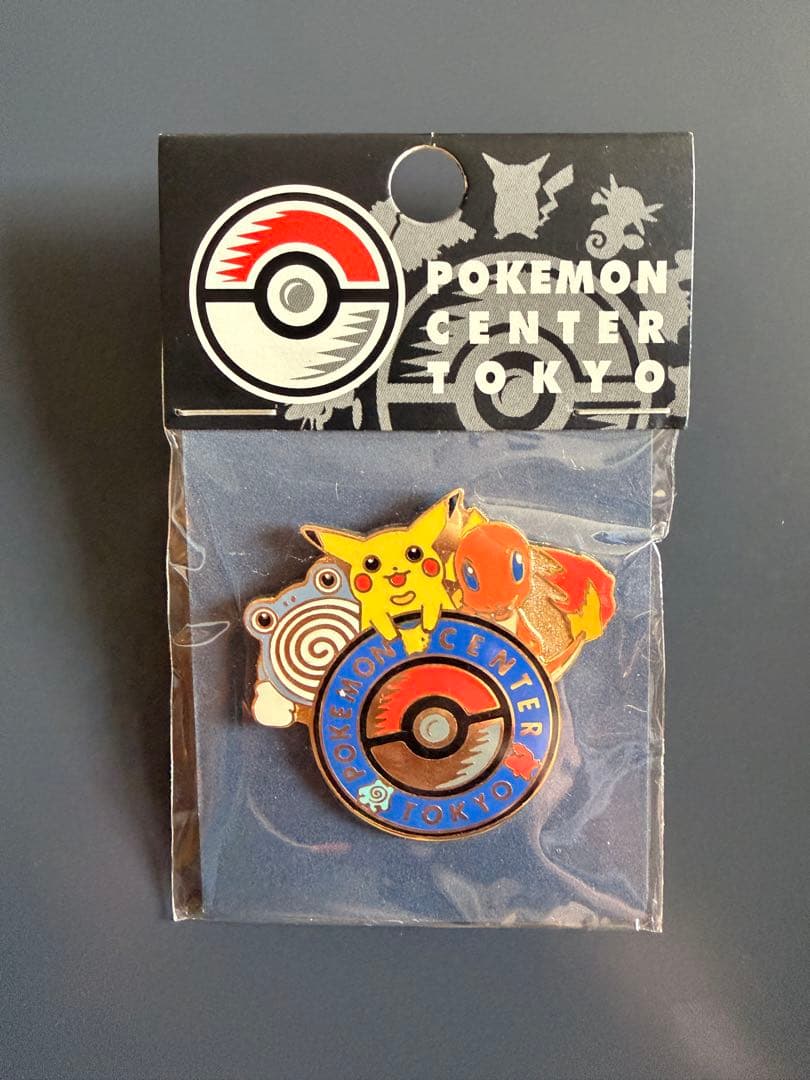 【未開封】【絶版】【美品】ポケモンセンタートウキョー　ロゴピンズ　初期品