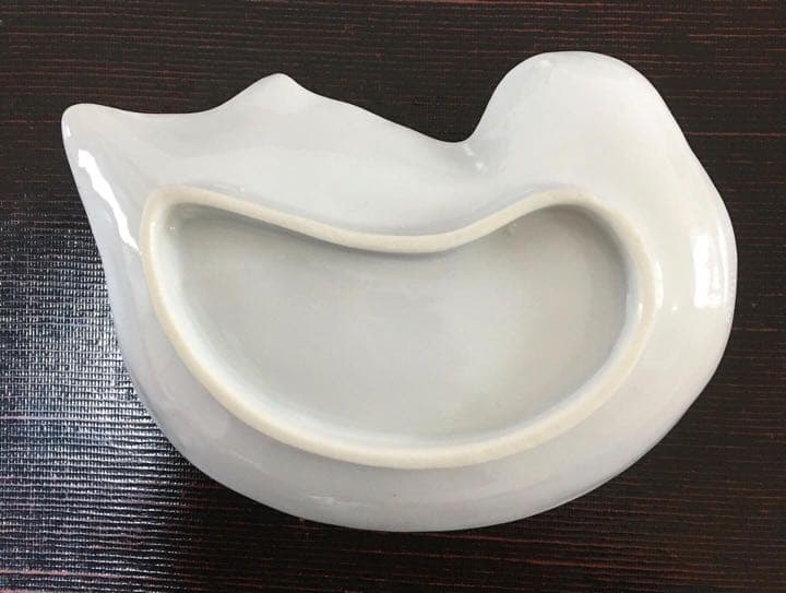 鳩形　皿　アンティーク