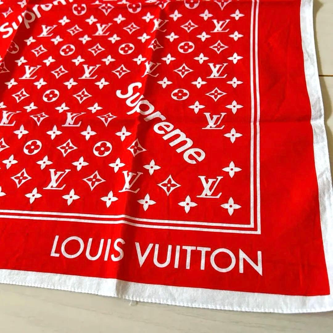 LOUIS VUITTON ルイヴィトン シュプリーム supreme バンダナ