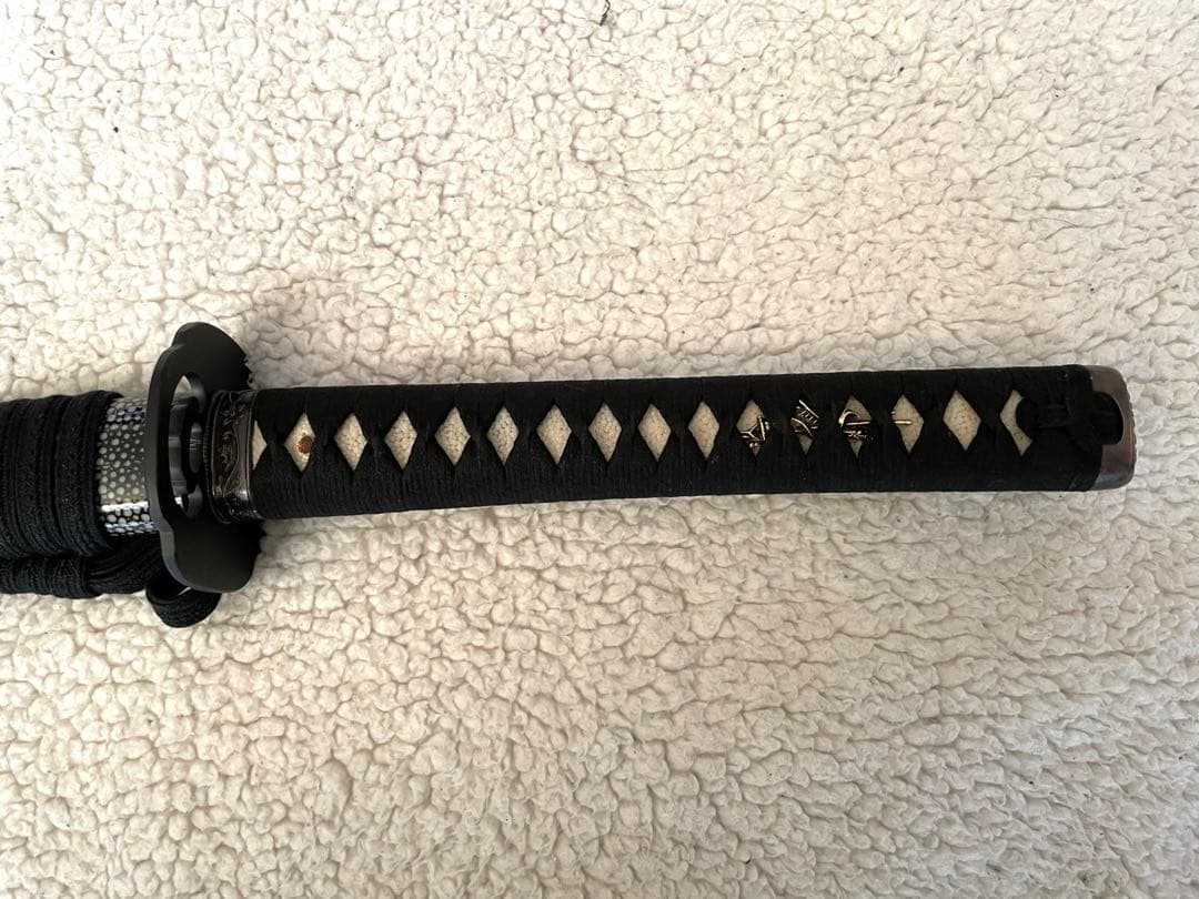 模造刀　居合刀　装用　鮫研出し　日本刀