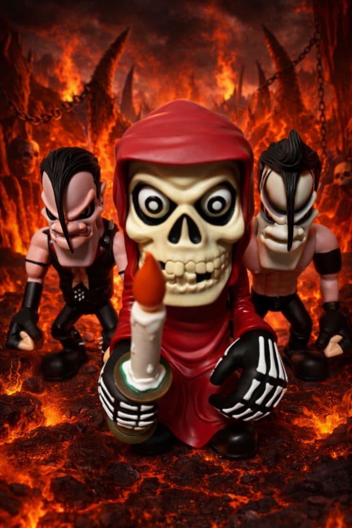 ミスフィッツ　フィギュア　3体セット　MISFITS メディコムトイ