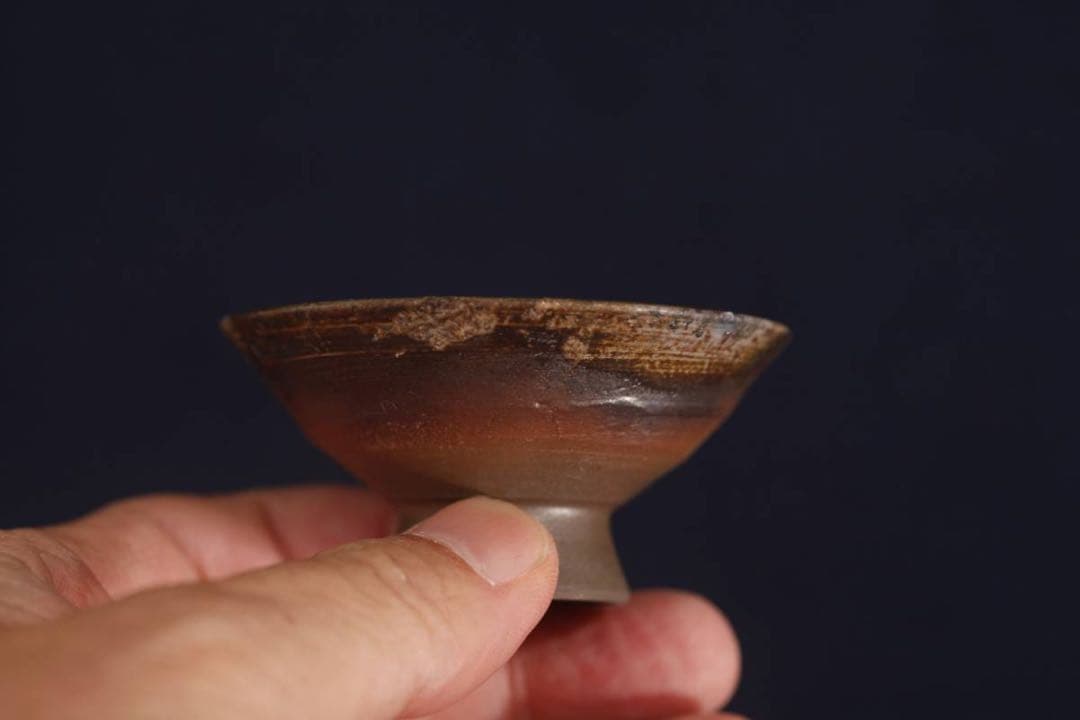 う*ふ様 備前焼　小西陶古　酒器セット徳利 お猪口 お酒　ぐい呑み