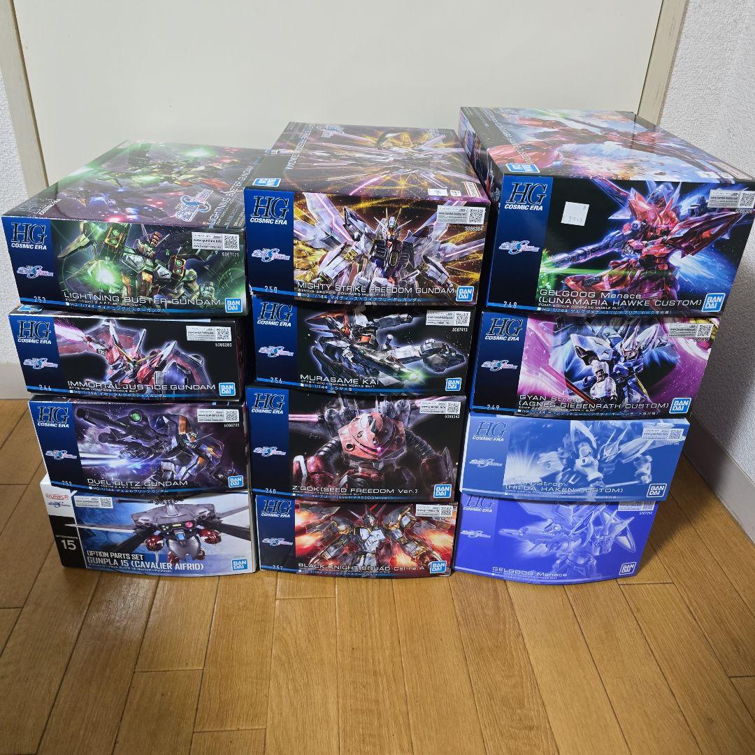 HG ガンダムSEED FREEDOM 12点セット+1