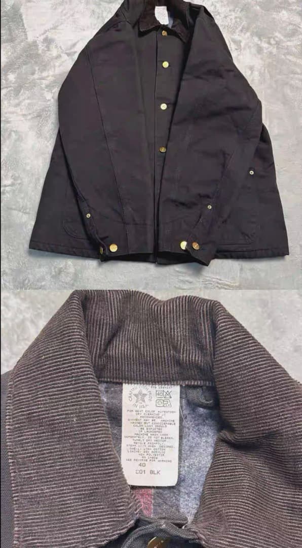 Carhartt ミシガンチョアコート ブラックL