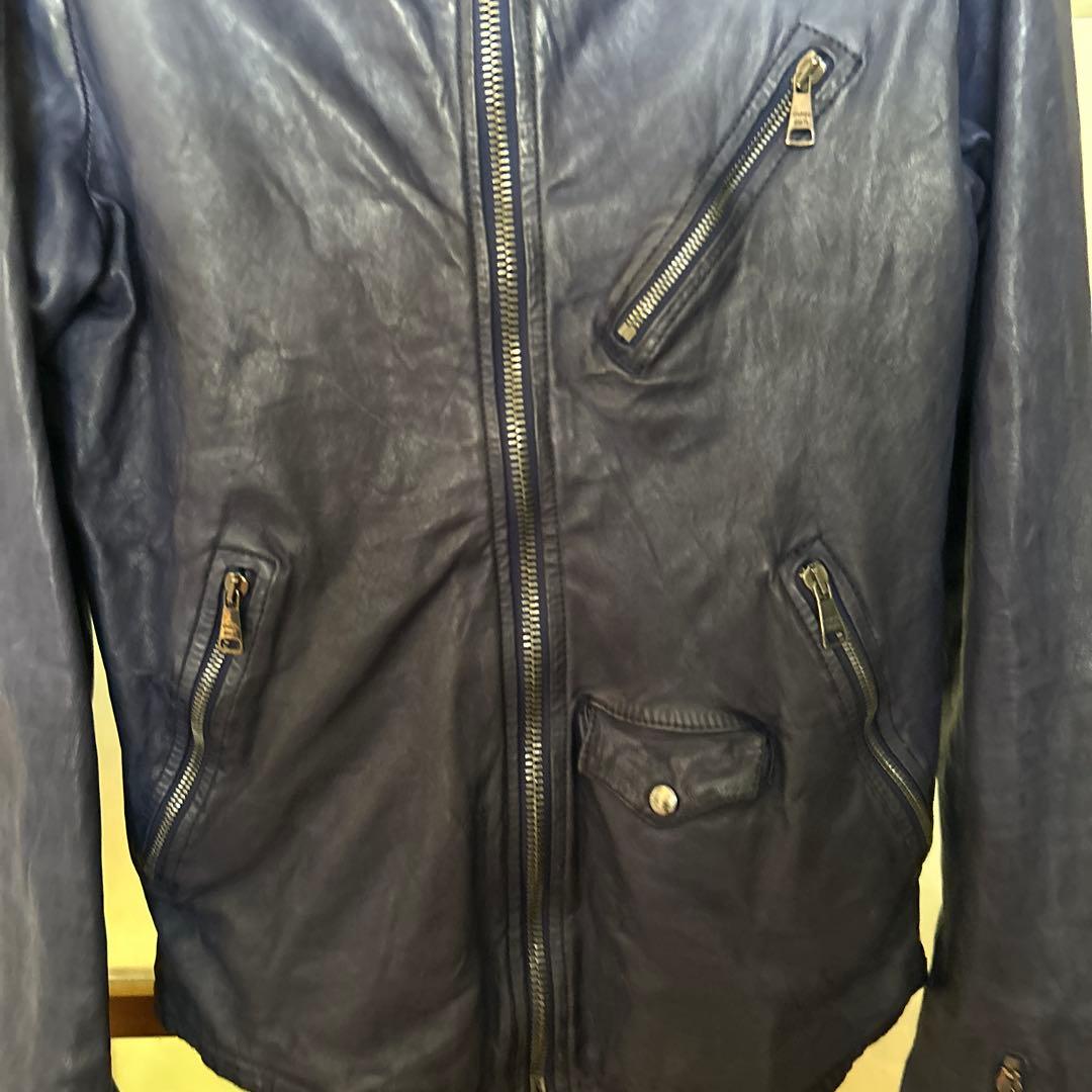 Giorgio Brato レザー ライダースジャケット　ジョルジオブラッド