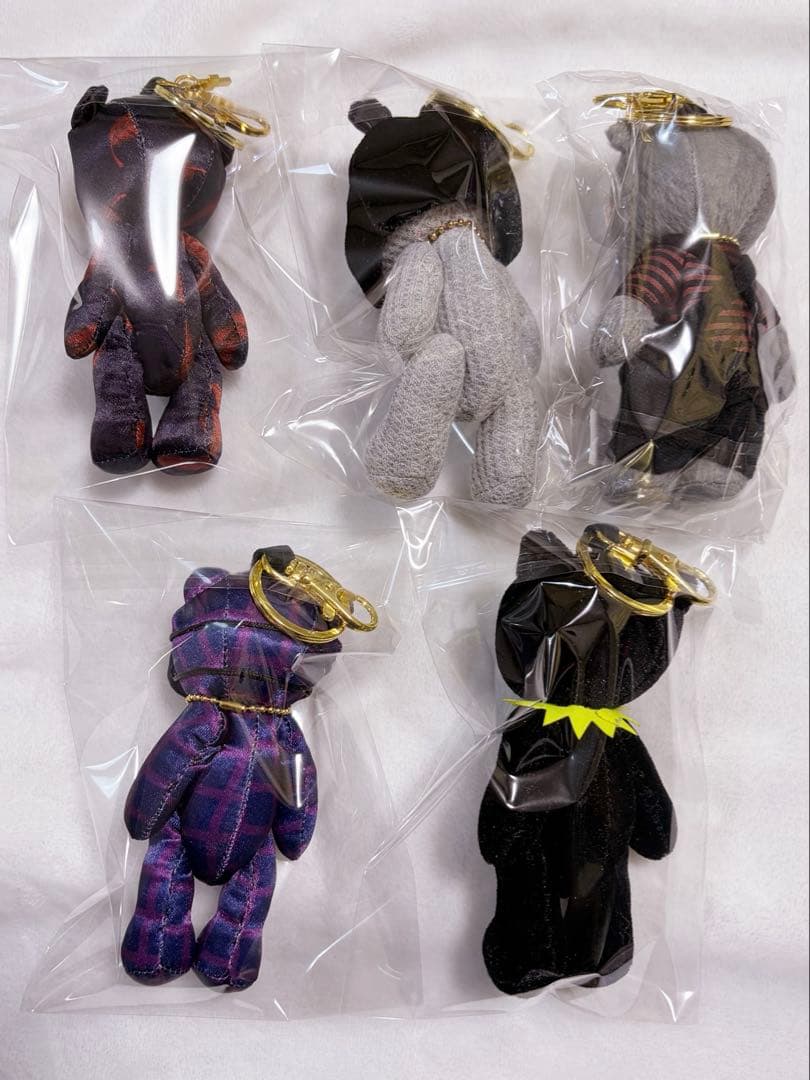 the GazettE ガゼット ベアキーリング ベア KAI 戒 5種 未使用