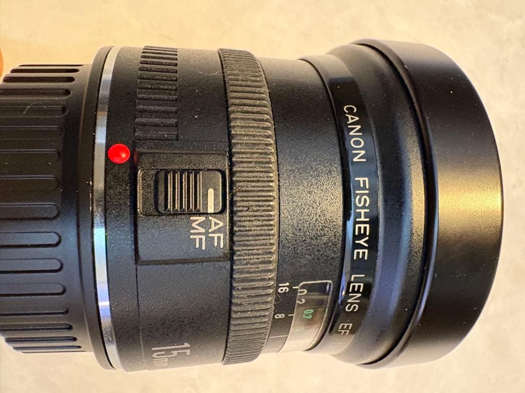 Canon EFレンズ EF15mm F2.8 fisheye フィッシュアイ