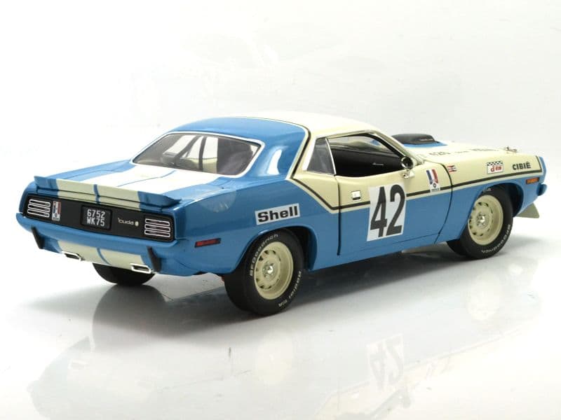 1970　プリマス・バラクーダ #42 クライスラーオブフランスヘンリ・シェミン