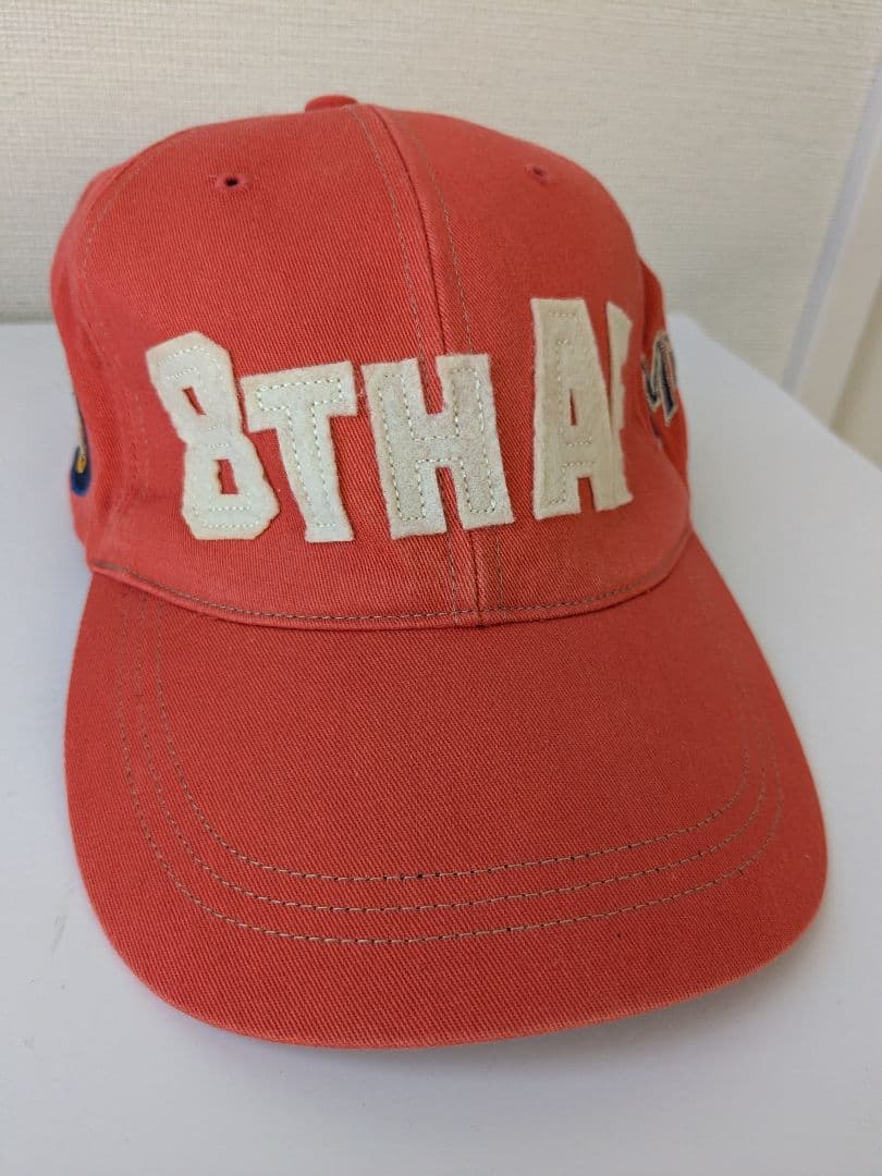 トイズマッコイ 8THAF 刺繍オレンジキャップ