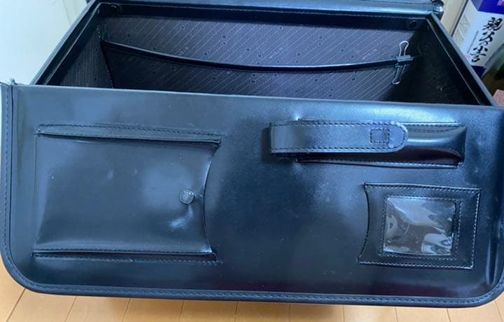 JAL 日本航空　純正パイロットケース　鞄/カバン(旧ロゴ/使用済み)