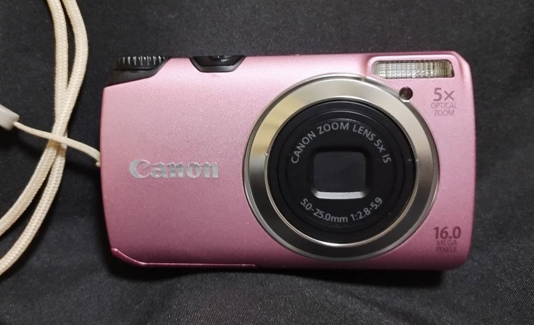 Canon コンパクトデジタルカメラ COOLPIX A3300 ピンク　セット