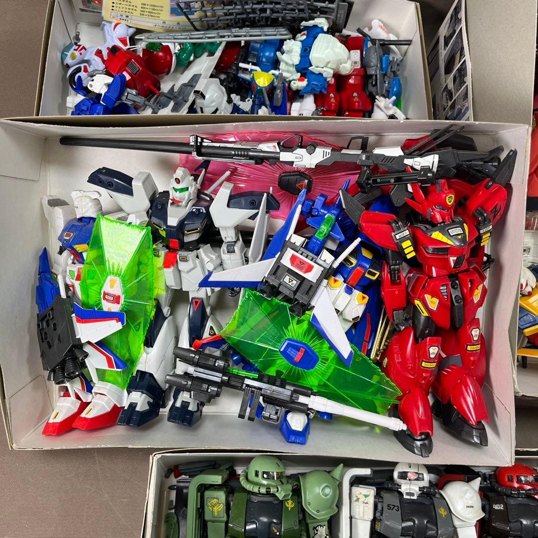 ガンプラ　まとめ売り　ジャンク　ガンダム　組み立て済み