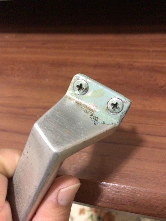 小田急乗務員室　助手席側の握り取っ手