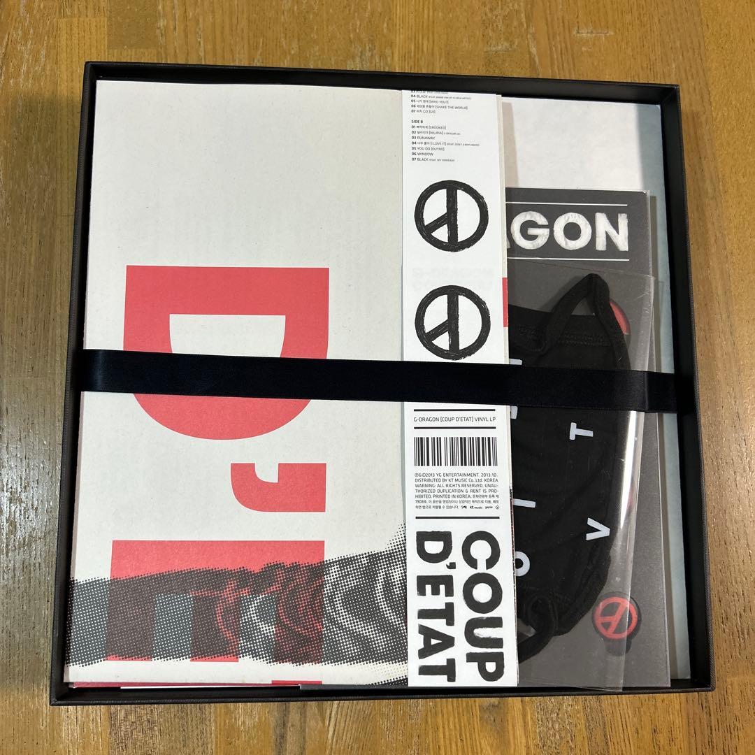 ★激レア直筆シリアル★ G dragon coup e'etat LP 限定版