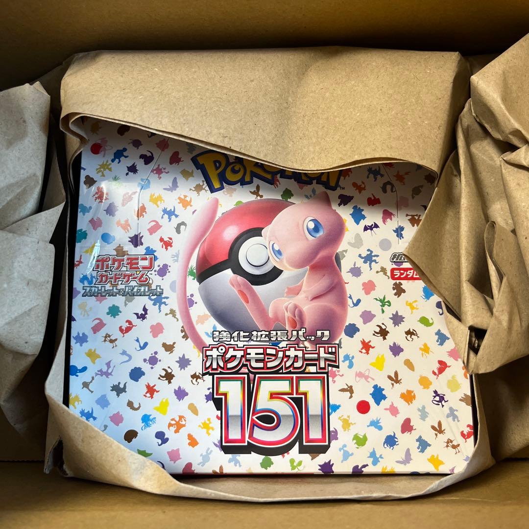 ポケモンカード151 BOX シュリンク付き