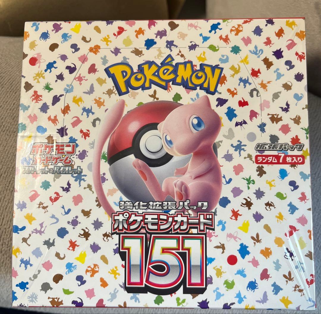 ポケモンカード151 BOX シュリンク付き