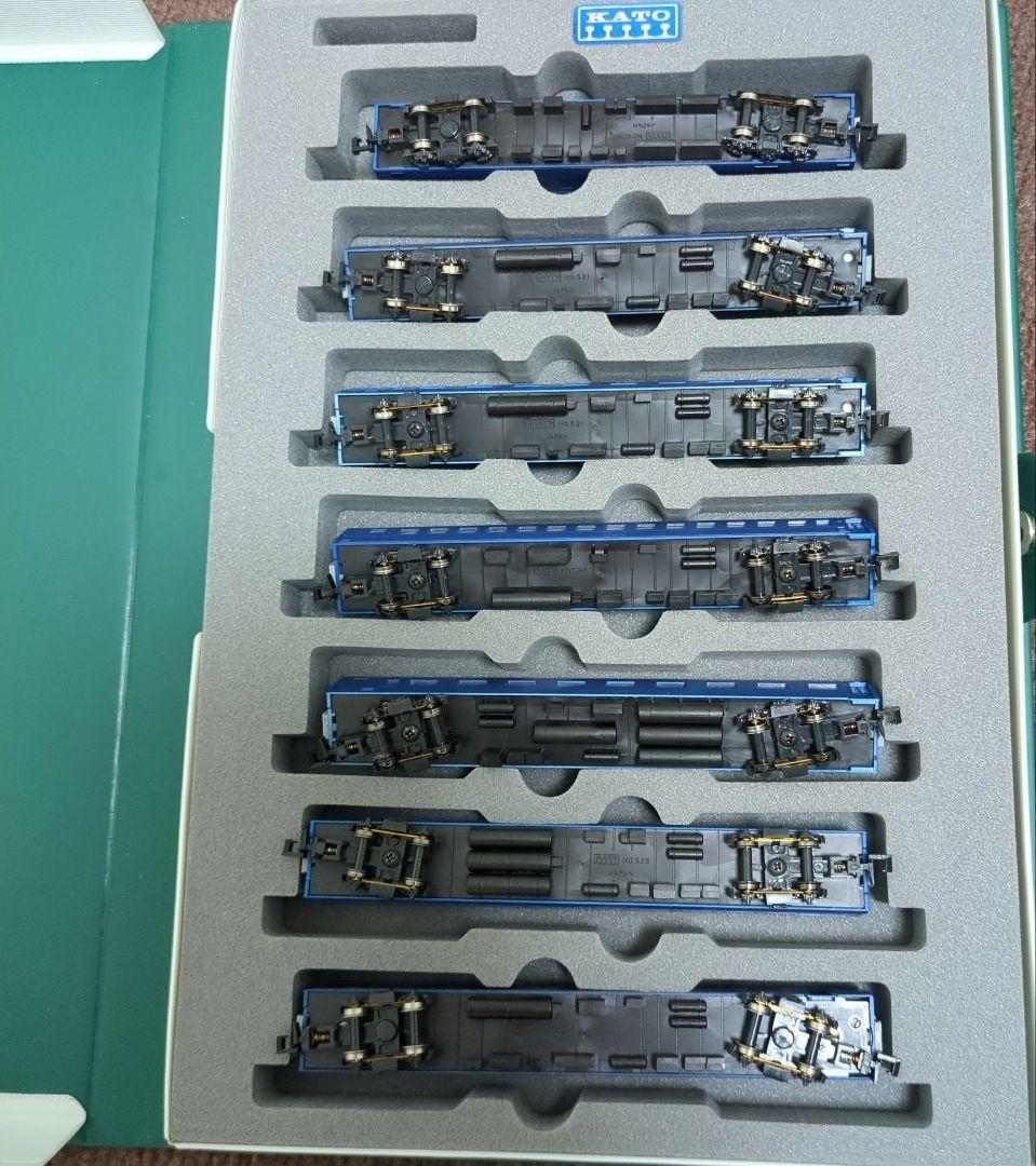 KATO 24系25型金帯 7両