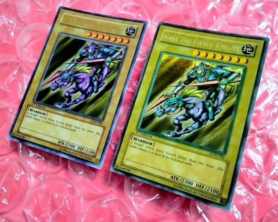 大セール エラー faded wavy 暗黒騎士ガイア 初期 LOB 1st